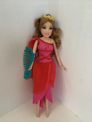 £17.27 • Buy Barbie Diamond Castle Princess Muse Doll Melody 2008 Red Pink Dress