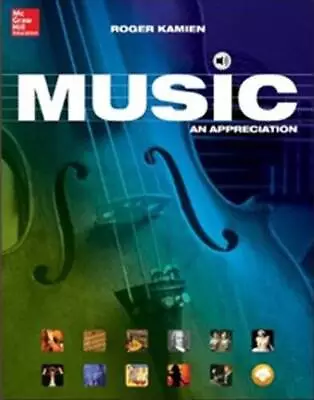 MP3 Disc For Music: An Appreciation Brief Edition - Audio CD - VERY GOOD • $9.08