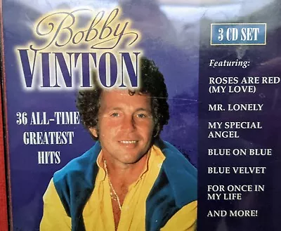 Bobby Vinton 36 All-Time Greatest Hits  (3 Discs) • $7.98