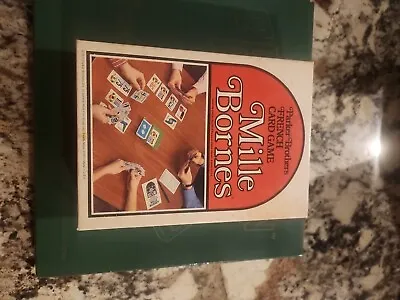 Vintage Mille Bornes 1971 Parker Brothers French Auto Racing Card Game Complete • $21.99