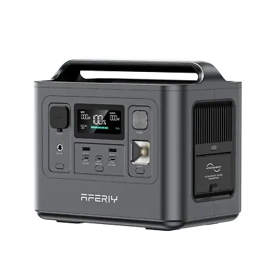 AFERIY P010 Portable Power Station 800W 512Wh. LiFePO4 Battery & BMS System • £355