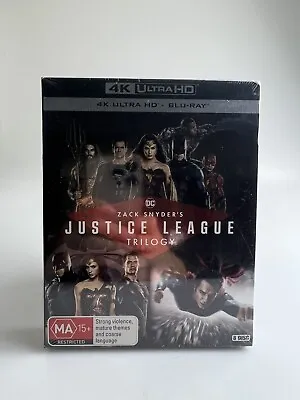 Zack Snyder's - Justice League | Trilogy (Box Set Blu-ray 2021) Brand NEW • $79.90