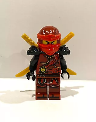 LEGO® Ninjago Minifigure Kai Hands Of Time Fire Ninja Armour 70627 891729 Njo277 • $16.95