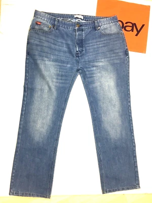 £16.99 • Buy Lee Cooper Originals Jeans Size 38 W L32 Blue Straight Fit
