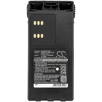 Battery For Motorola  GP140 GP240 GP280 GP320 GP340 GP360 GP380 GP540 GP580 GP64 • $45
