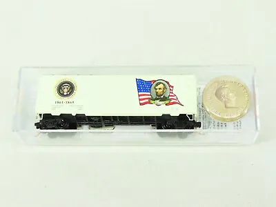 N Micro-Trains MTL 07400125 Presidential Series 40' Box Car - Abraham Lincoln • $89.95