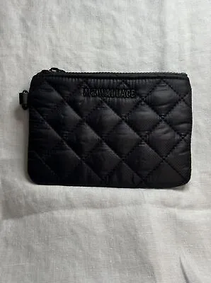 MZ Wallace Flat Small Pouch-Black • $55