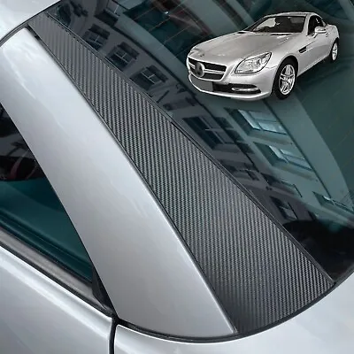 Mercedes Benz SLK R172 SLC CARBON Design Repair B Pillar Protection Trim Cover • $26.63