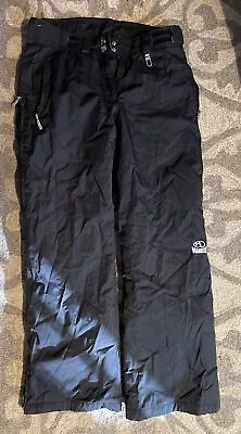 MARKER Winter Ski Pants Womens 8 Black Insulated Snow Thermal 32x30 Ladies • $29.98