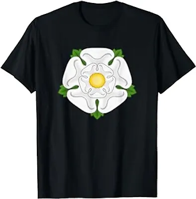 White Rose Of Yorkshire T-Shirt Var Sizes S-5XL • £19.99