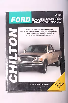 FORD F-150 F-250 Service Shop Repair Manual  2002 2001 2000 1999 1998 1997 . • $29.95