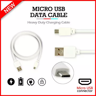 B2G1 Free Micro USB Charger Cable For Phone Motorola Moto E (2020) /Nokia 2.3 • $2.99