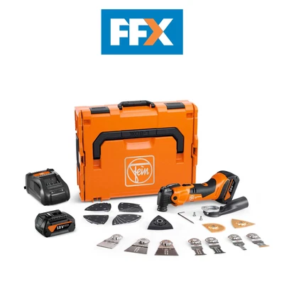 £339 • Buy Fein AMM500 Plus Top 4.0Ah AS 18V 4.0Ah 31pc BL Multi Tool Kit AMPShare