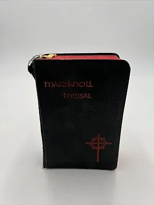 Vintage 1961 Daily Missal Of The Mystical Body Maryknoll Fathers Catholic • $12.74