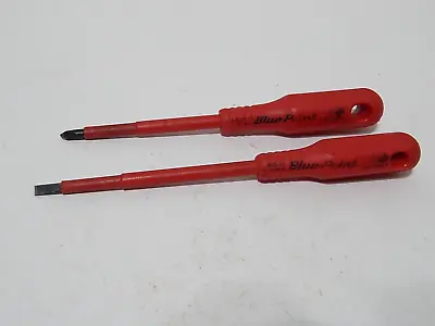 Blue Point Insulated Screwdrivers Insd5 3/16 Straight&insdp 42 Phillips Witta • $33.95