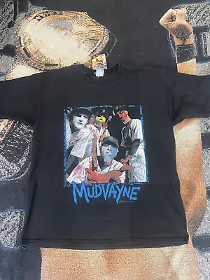 Vintage 2002 Mudvayne Shirt XL Baseball Promo • $100