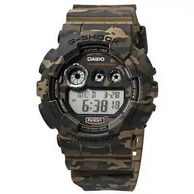 Casio G Shock Classic Brown Camouflage Resin Men's Watch GD120CM-5CR • $97.64