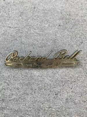 Vintage Packard Bell Hi-Fi Metal Console Stereo Emblem • $12.95