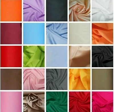 Anti Static Dress Lining Fabric Dress Jacket Material 150cm Wide Polyester • £1.25