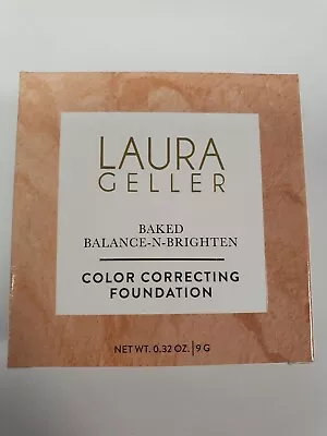 🌿Laura Geller Balance-N-Brighten Color Correct Foundation. Golden/Medium 9g... • £23.85