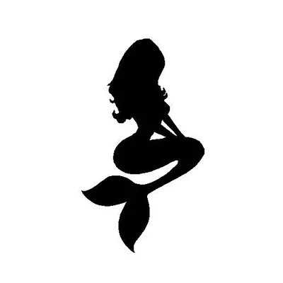 New Mermaid Vinyl Decal For Cars Crafts Walls Cups Bottles Signs • $3