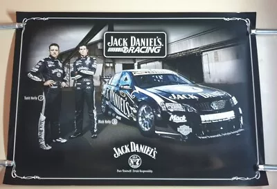 Todd & Rick Kelly Jack Daniels Racing Holden Poster V8 Supercars • $26