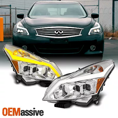 Fits 10-13 G37/G25/Q40 Sedan  Switchback  LED Turn Signal Projector Headlights • $439.99