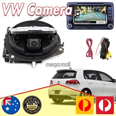 Rear View Reversing Flip Camera For VW Golf  Mk6 Mk5 Volkswagen 5 6 • $279