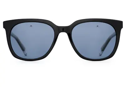 Vuarnet Sunglasses VL200800010622 VL2008 DISTRICT 2008 Black + Blue Polar PLZD • $279