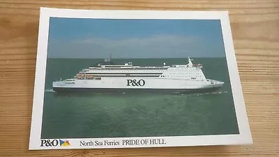 Large Postcard Of P And O Ferry Pride Of Hull. • £1.99