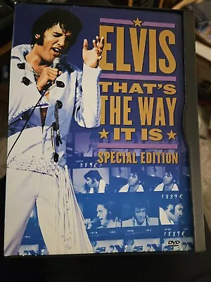 Elvis Presley That's The Way It Is (dvd 1970) Live Concert *like-new* Region 1 • $13.99