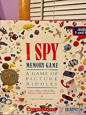 I Spy Memory Game A Game Of Picture Riddles • $17.99