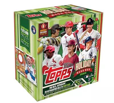 2023 Topps Baseball Factory Sealed Holiday Mega Box -New Sealed • $23.99