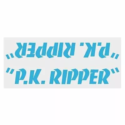 SE Racing - 80'S PK Ripper Down Tube Decal - BABY BLUE - Old School Bmx • $22