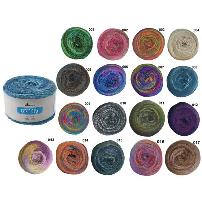 Panda Crypto 8 Ply Acrylic Yarn 150g - Choose Your Colours • $9.70