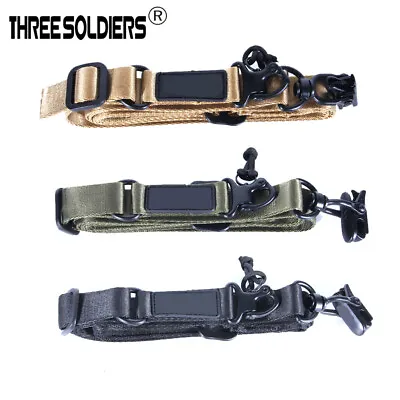 Tactical MS2 Bungee Military Shooting Gun Strap 2 Point Safety Lanyard Sling US • $9.99