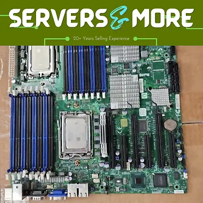 Supermicro H8DGI-F Dual AMD Opteron Motherboard W/Dual 6376 CPUS 32 Cores! • $94.99