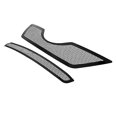 Fits 2007-2009 Toyota Camry Black Stainless Steel Mesh Grille Grill Combo Insert • $114.99