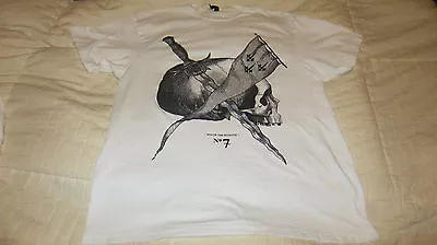 Maiden Noir No 7 Brand Tee Cotton Sz Mens Xl T-shirt White Son Of The Seventh • $54.56