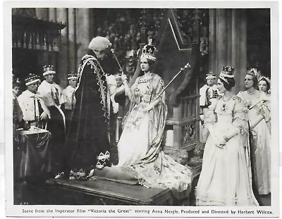 Rare Genuine Real Photo Scene From The Filmvictoria The Great Anna Neagle1937 • $4.96