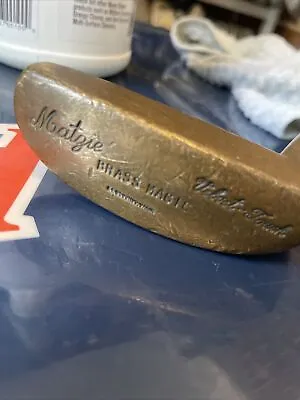 Vintage Matzie Brass Magic Putter Velvet Touch 34-1/2” • $22.22