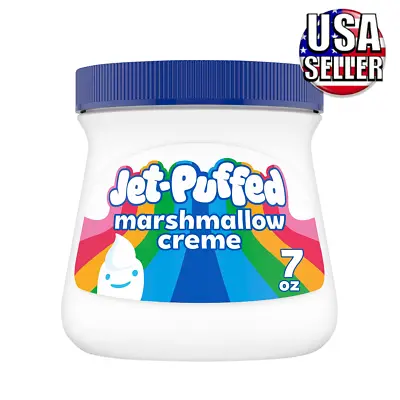 Jet-Puffed Marshmallow Creme (7 Oz Marshmallows Jar) Sweet Marshmallow Taste! • $8.49