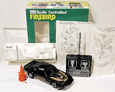 $34.99 • Buy Vintage 1981 Sears Radio Controlled Pontiac Firebird RC Car Working, See Video 