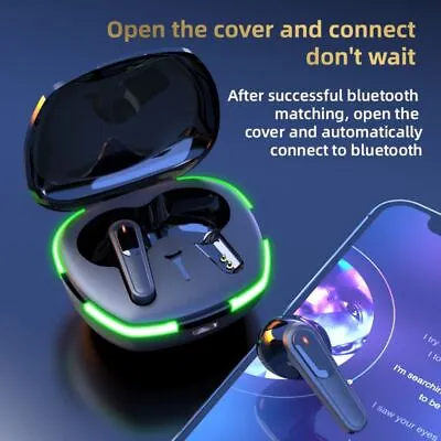 Fingerprint Touch Wireless Headphones Bluetooth For PRO60 J6i12i7 TWS True • $19.40