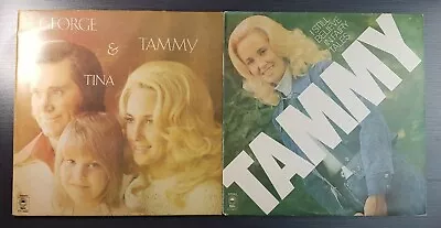 2 X Vinyl LP's .Tammy Wynette ‎– I Still Believe In Fairy Tales George & Tammy  • £9.99