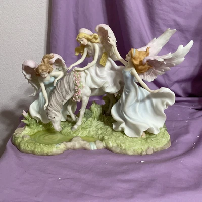 $400 • Buy RARE!! Seraphim Angel Calm Reflection  168 Of 1,000 SIGNED NIB W/ COA