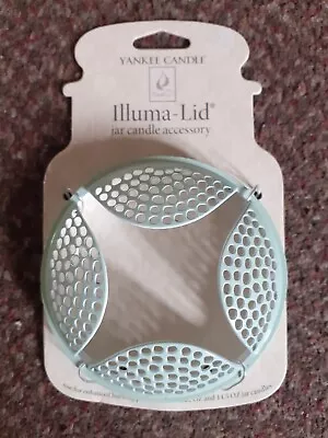 New Pale Green Yankee Candle Illumalid  / Lid - Candle Accessory  • £5.49