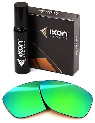 Polarized IKON Iridium Replacement Lenses For Oakley Garage Rock Emerald Mirror • $35.90