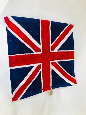 London Face Towel Britain Union Jack Flag 29x29 Cm New Dishcloth Bathroom Cloth • £4.49