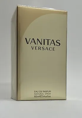 Versace Vanitas For Women 3.4 Fl Oz Eau De Parfum Spray Sealed New In Box Rare. • $200